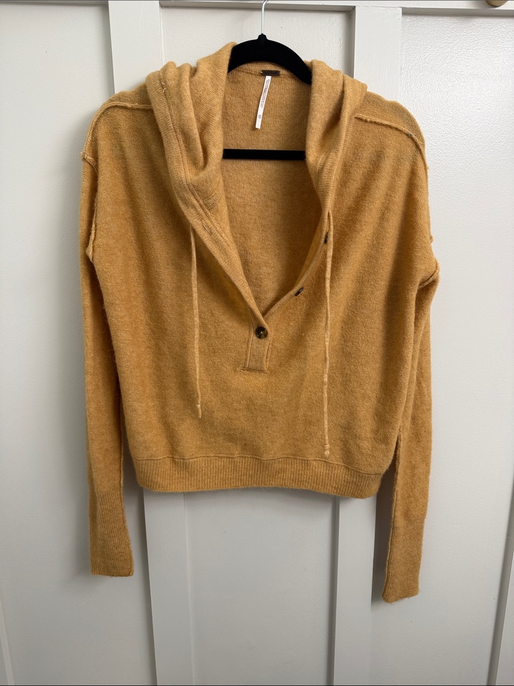 Free People tan Knit Sweater